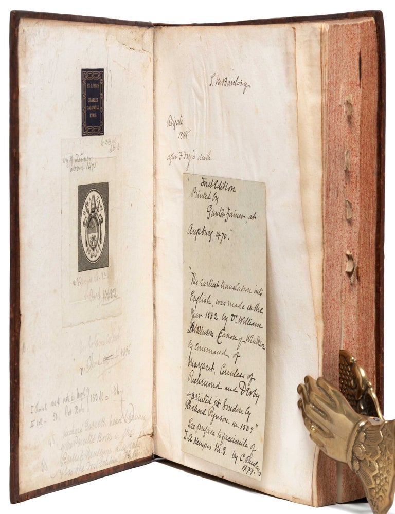 Imitatio Christi [bound with a collection of other early tracts]