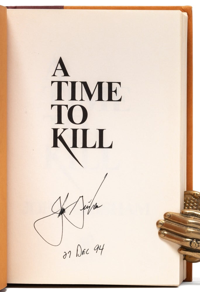 A Time to Kill (Signed first edition)