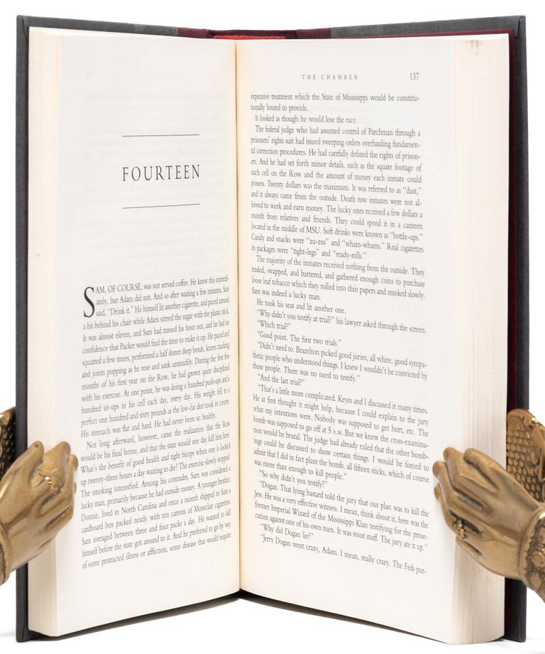 The Chamber (Presentation copy to Grisham's literary agent)
