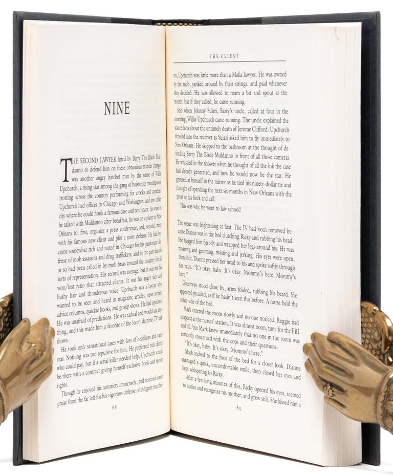 The Client (Inscribed to Grisham's literary agent)