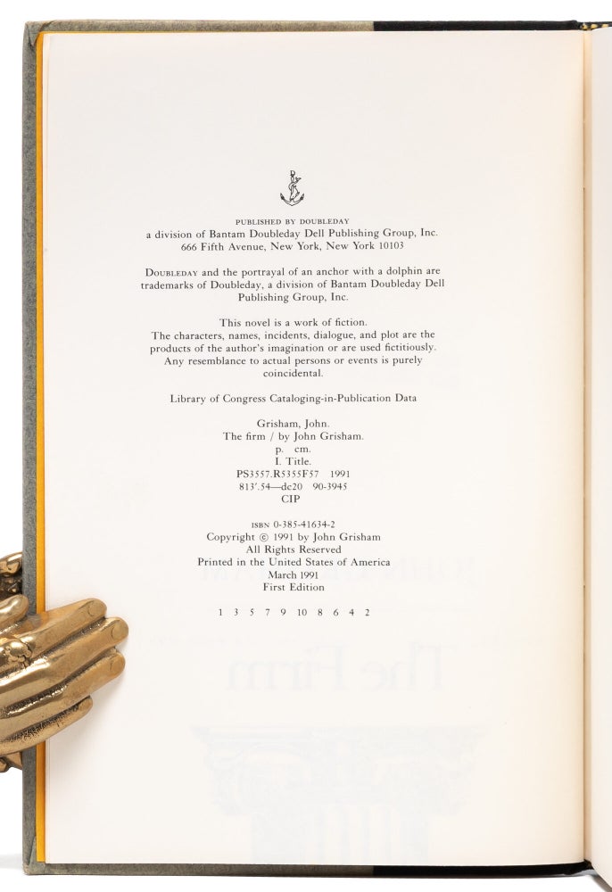The Firm (Inscribed first edition)