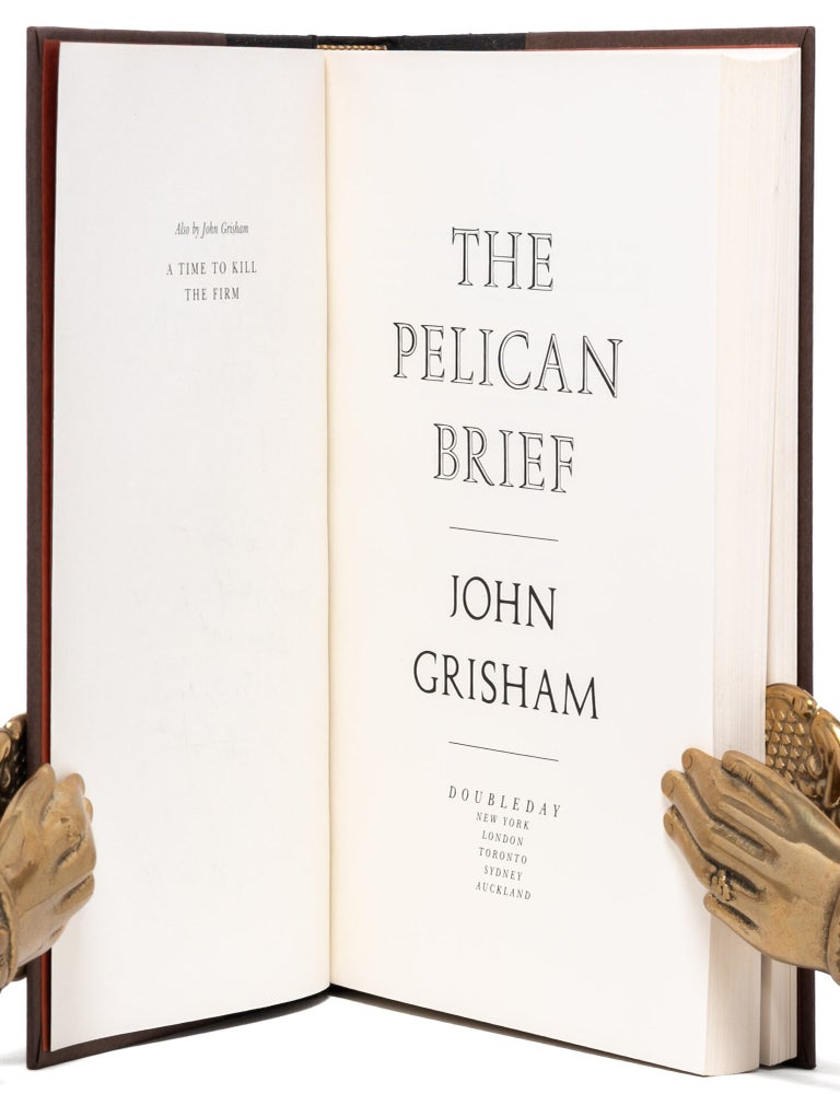 The Pelican Brief (Inscribed to Grisham's literary agent)