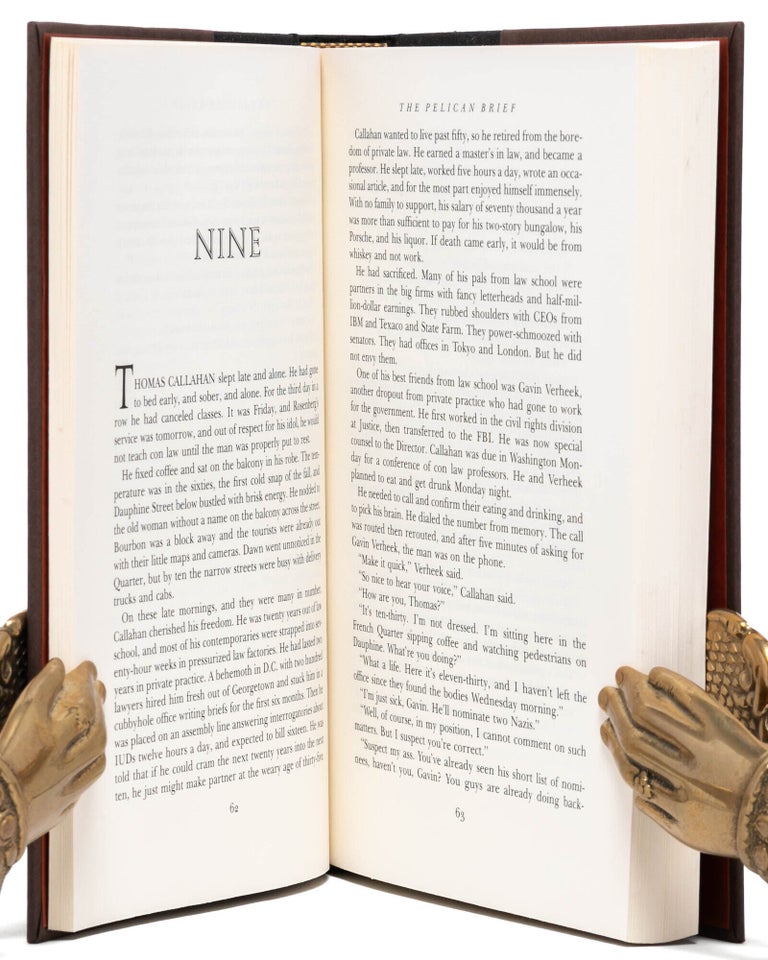 The Pelican Brief (Inscribed to Grisham's literary agent)