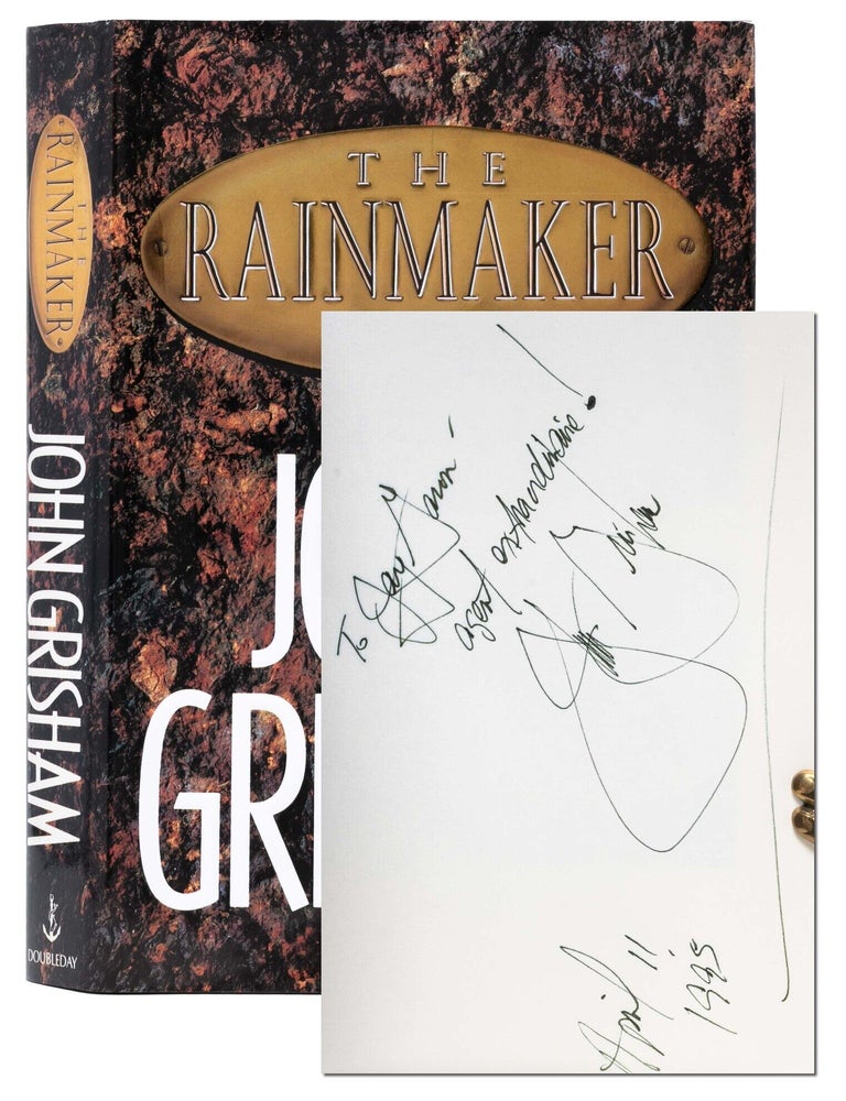 The Rainmaker (Presentation copy to Grisham's literary agent