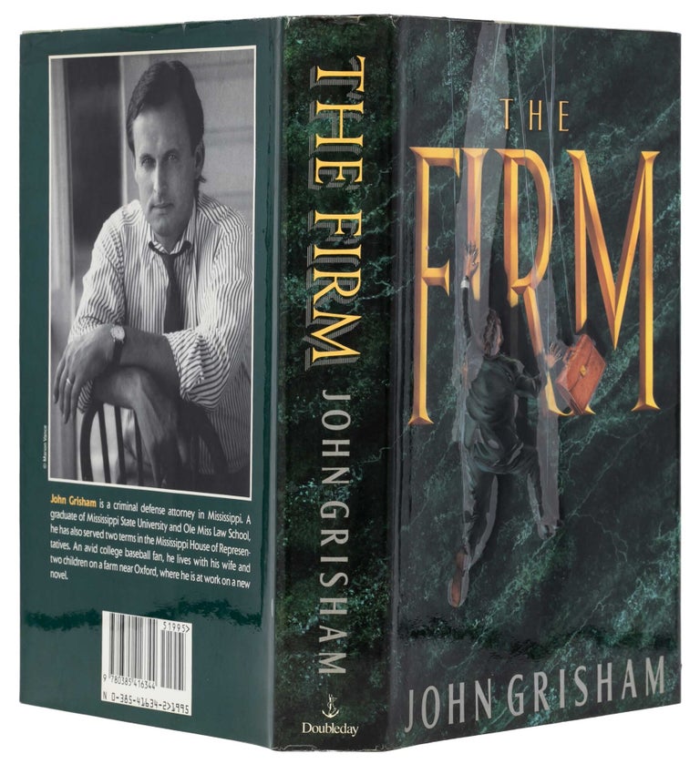 The Firm (Presentation copy to Grisham's literary agent)