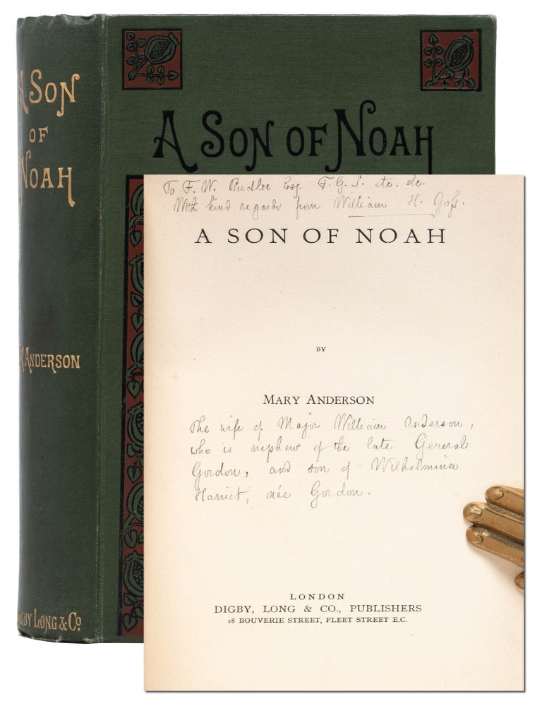 Item #8202) A Son of Noah. Mary Anderson