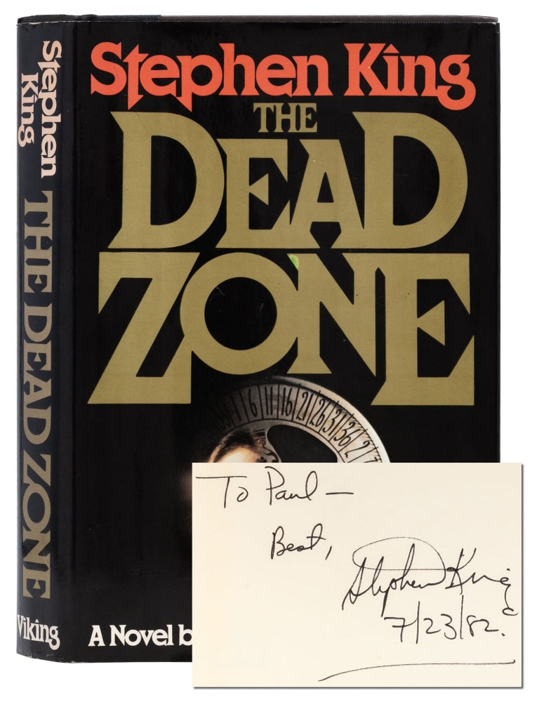 Dead Zone (Inscribed first edition. Stephen King.