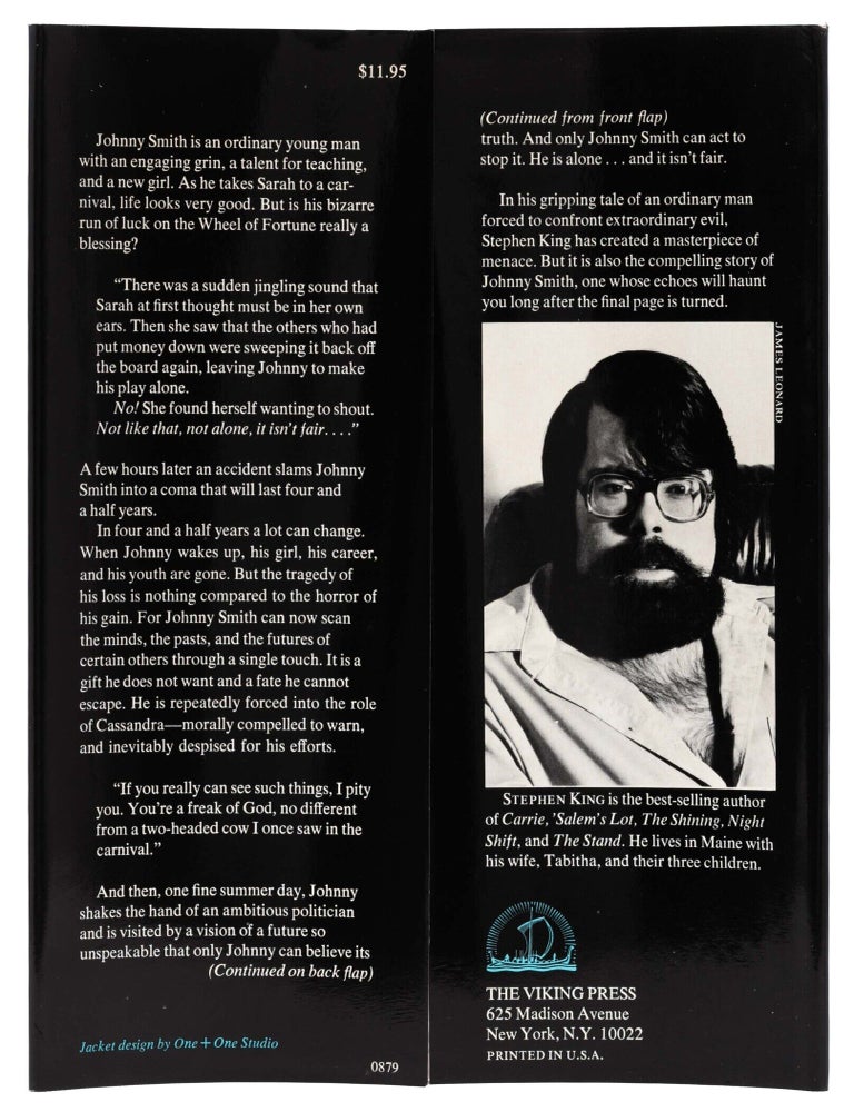 Dead Zone (Inscribed first edition)