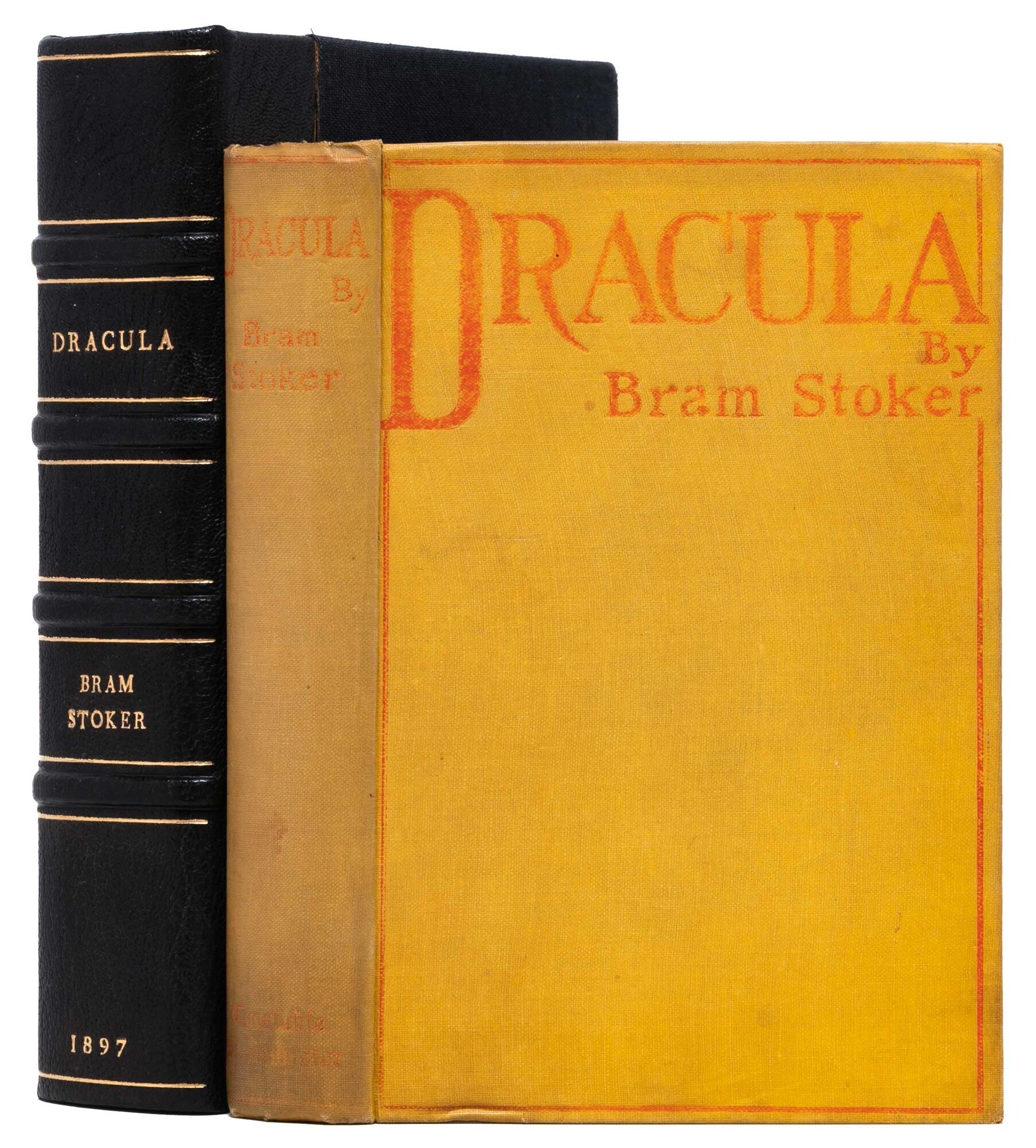 (Item #8210) Dracula (with a signed letter). Bram Stoker.