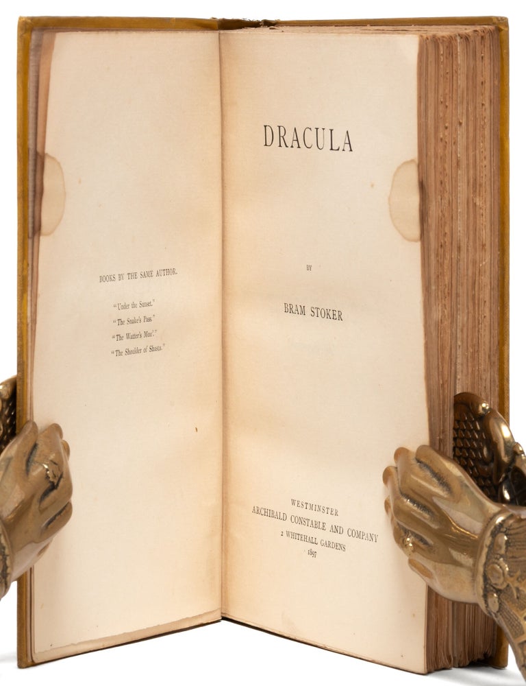 Dracula (with a signed letter)