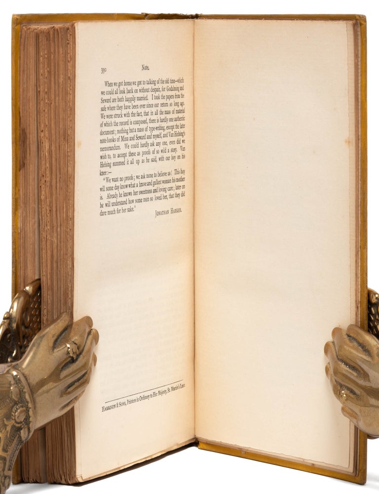 Dracula (with a signed letter)