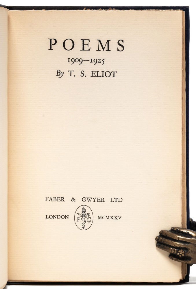 Poems 1909-1925