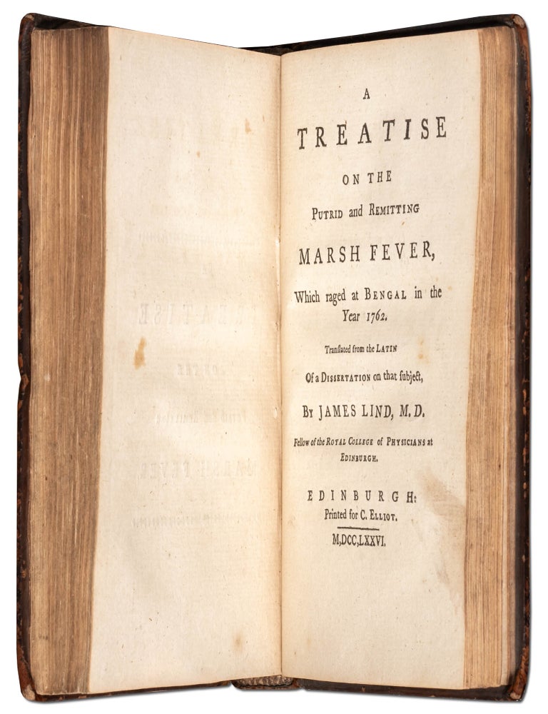 Du culte des dieux f&eacute;tiches [Bound with:] A Treatise on the Putrid and Remitting Marsh Fever (David Hume's copy)