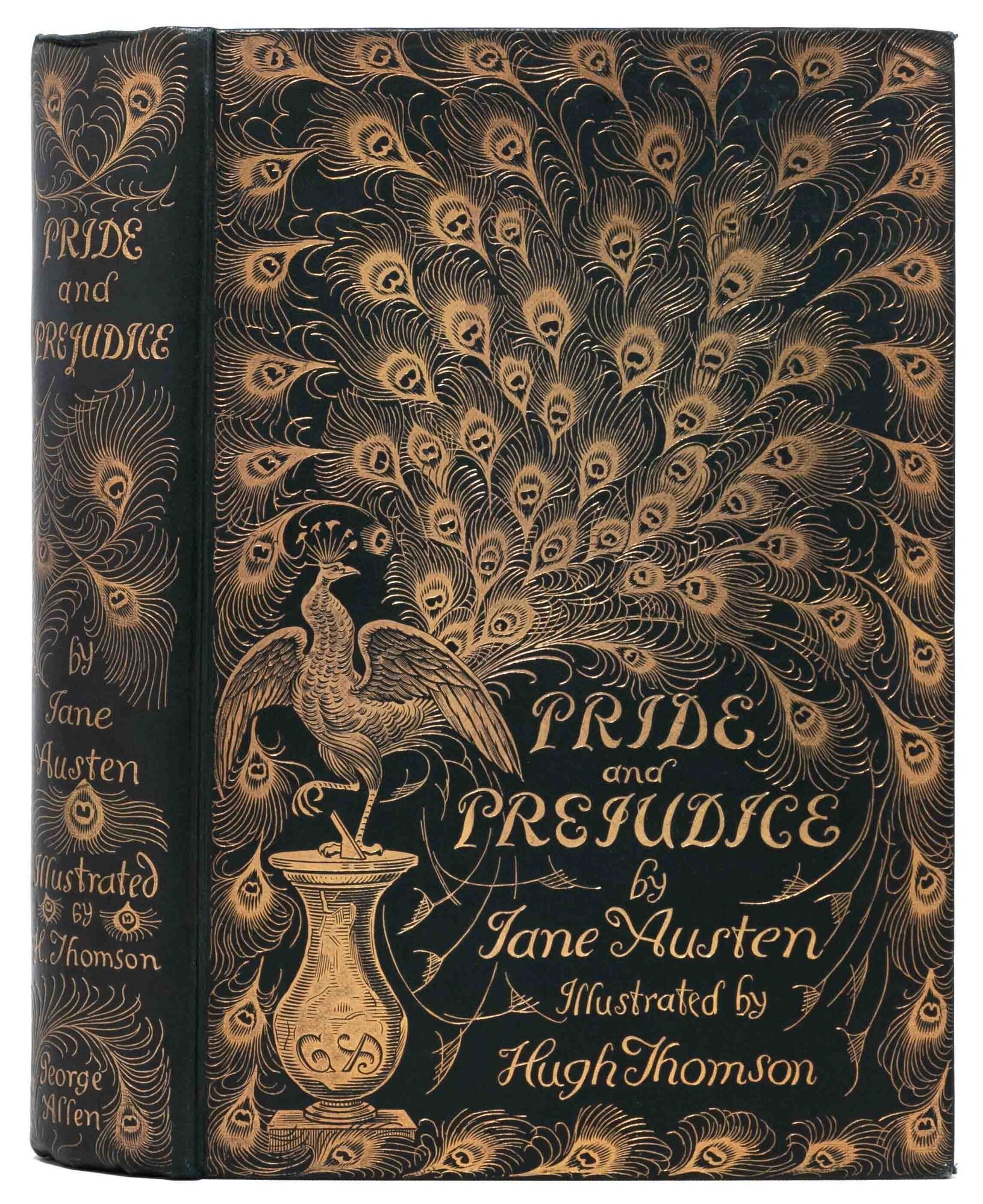 (Item #8226) Pride and Prejudice (Peacock edition). Jane Austen, Hugh Thomson.