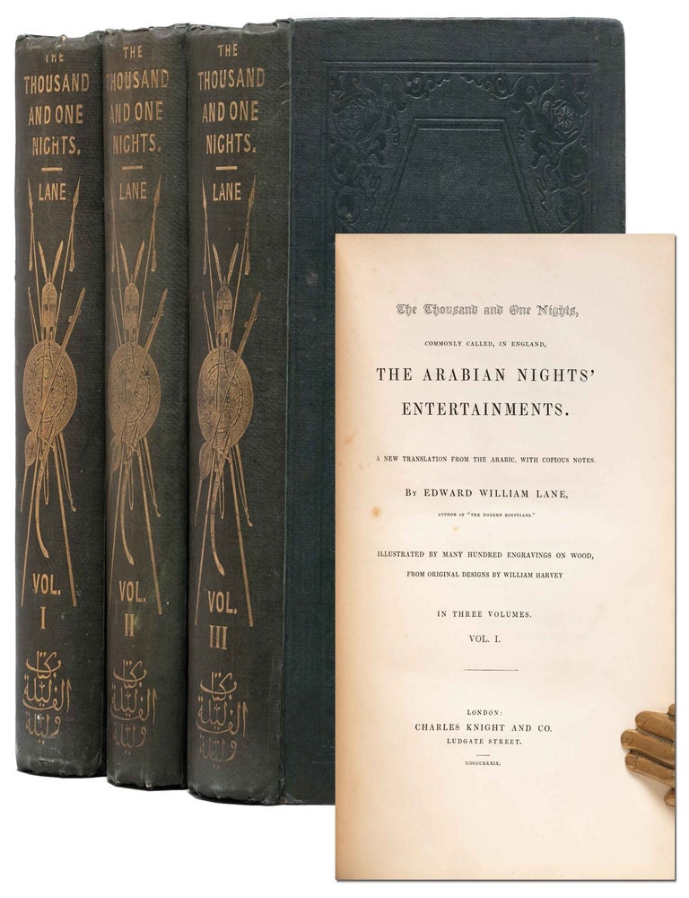 The Thousand and One Nights, commonly called...the Arabian Nights' Entertainments (in 3 vols