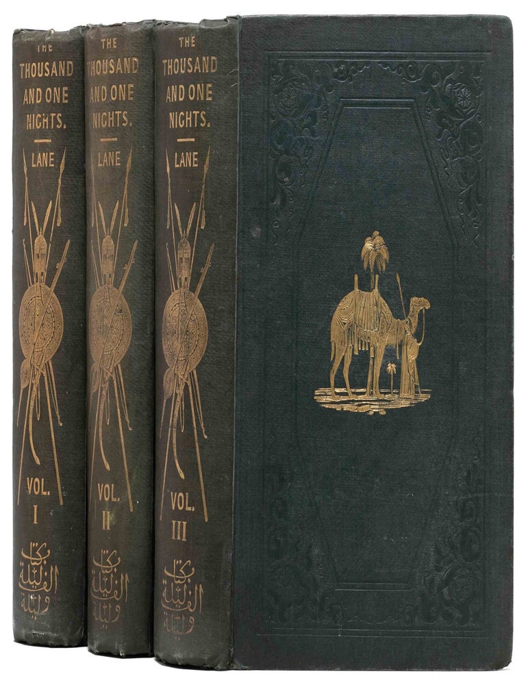 The Thousand and One Nights, commonly called...the Arabian Nights' Entertainments (in 3 vols.)