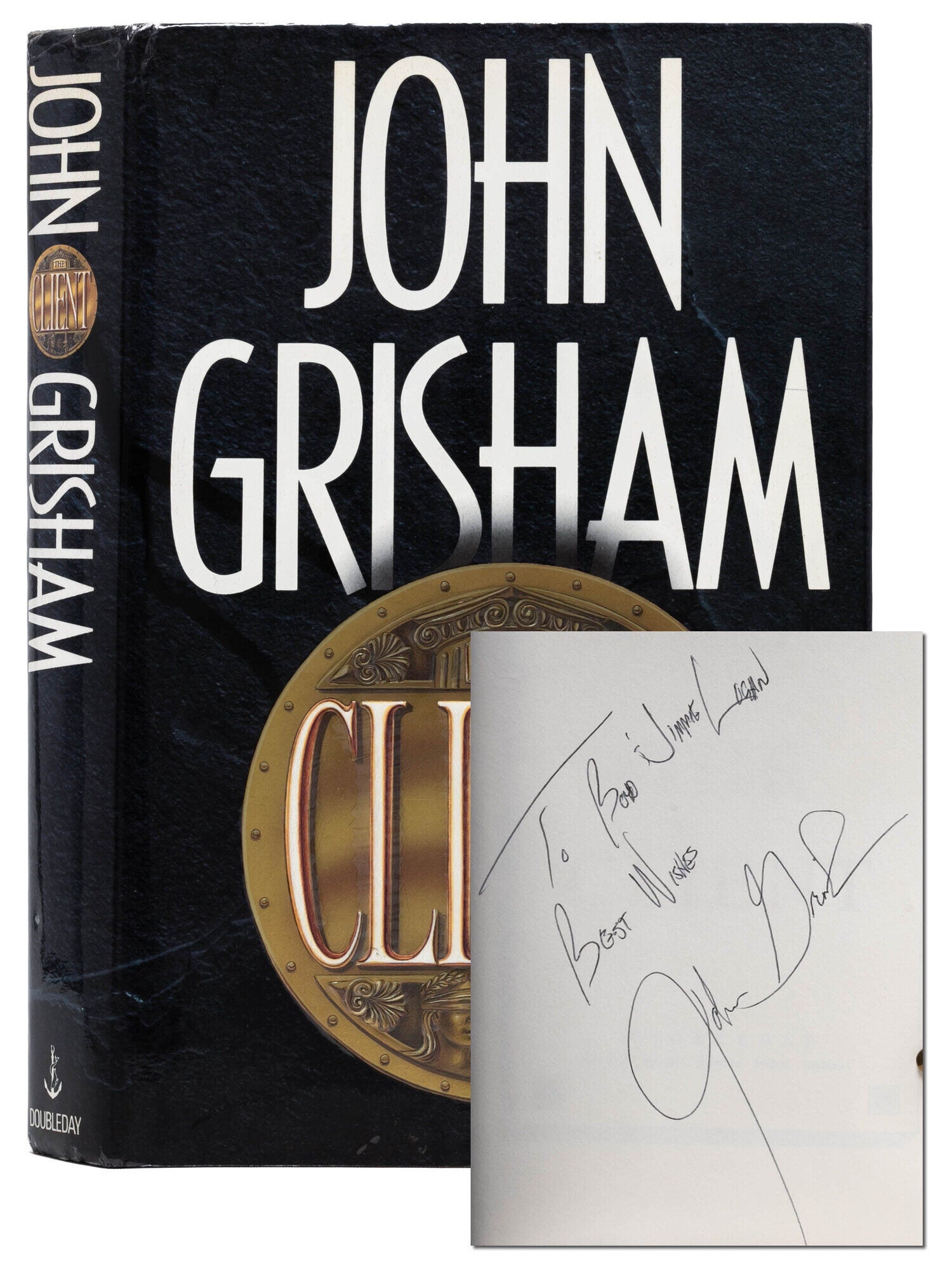 (Item #8244) The Client (Presentation copy). John Grisham.