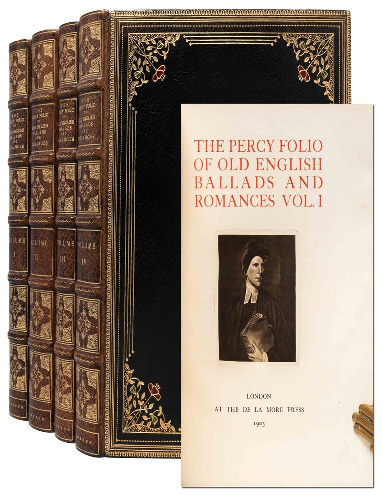 The Percy Folio of Old English Ballads and Romances (in 4 vols