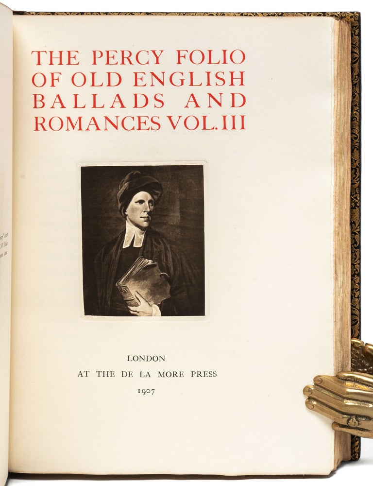 The Percy Folio of Old English Ballads and Romances (in 4 vols.)