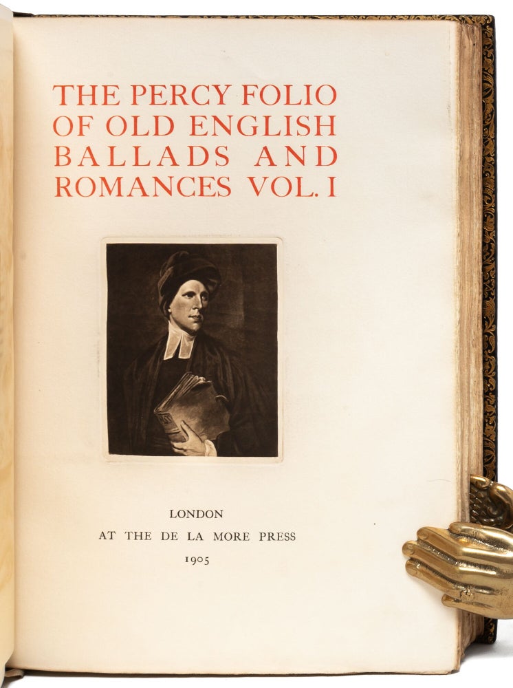 The Percy Folio of Old English Ballads and Romances (in 4 vols.)