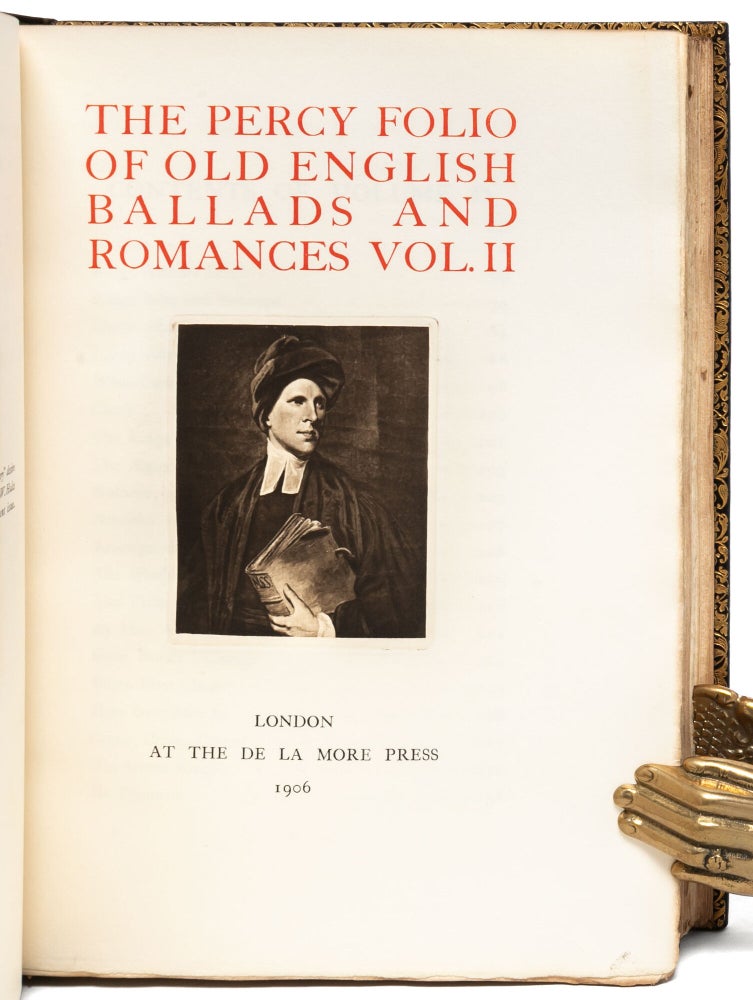 The Percy Folio of Old English Ballads and Romances (in 4 vols.)