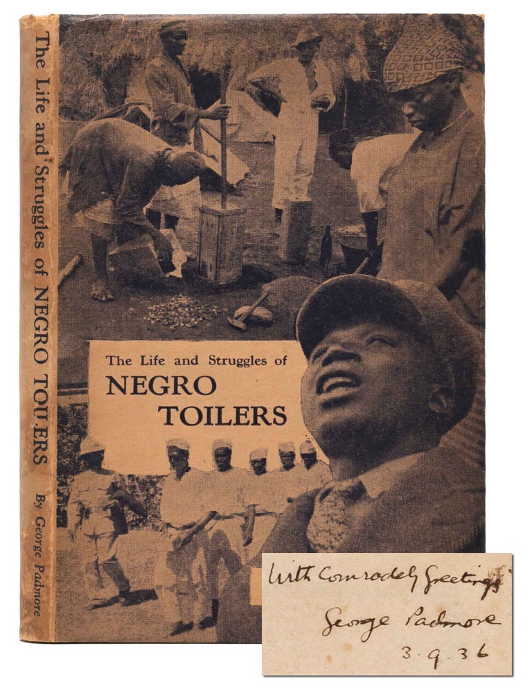 The Life and Struggles of Negro Toilers (Inscribed first edition