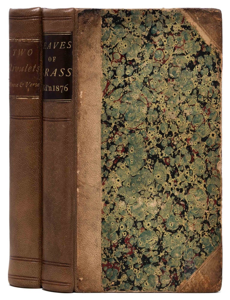 Leaves of Grass [with:] Two Rivulets (Signed and inscribed)