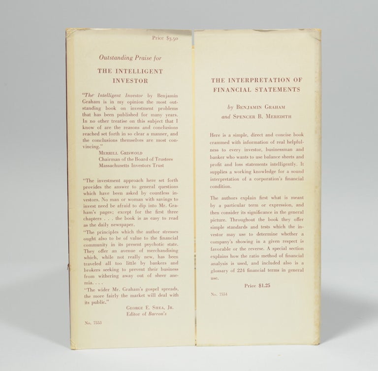 The Intelligent Investor. A Book of Practical Counsel