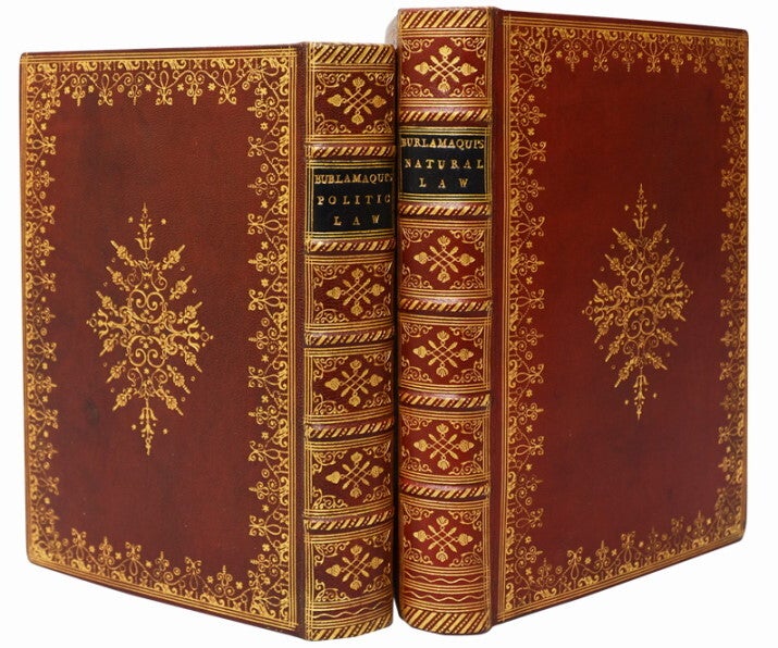 (Item #975) The Principles of Natural Law. WITH The Principles of Politick Law. J. J. Burlamaqui.