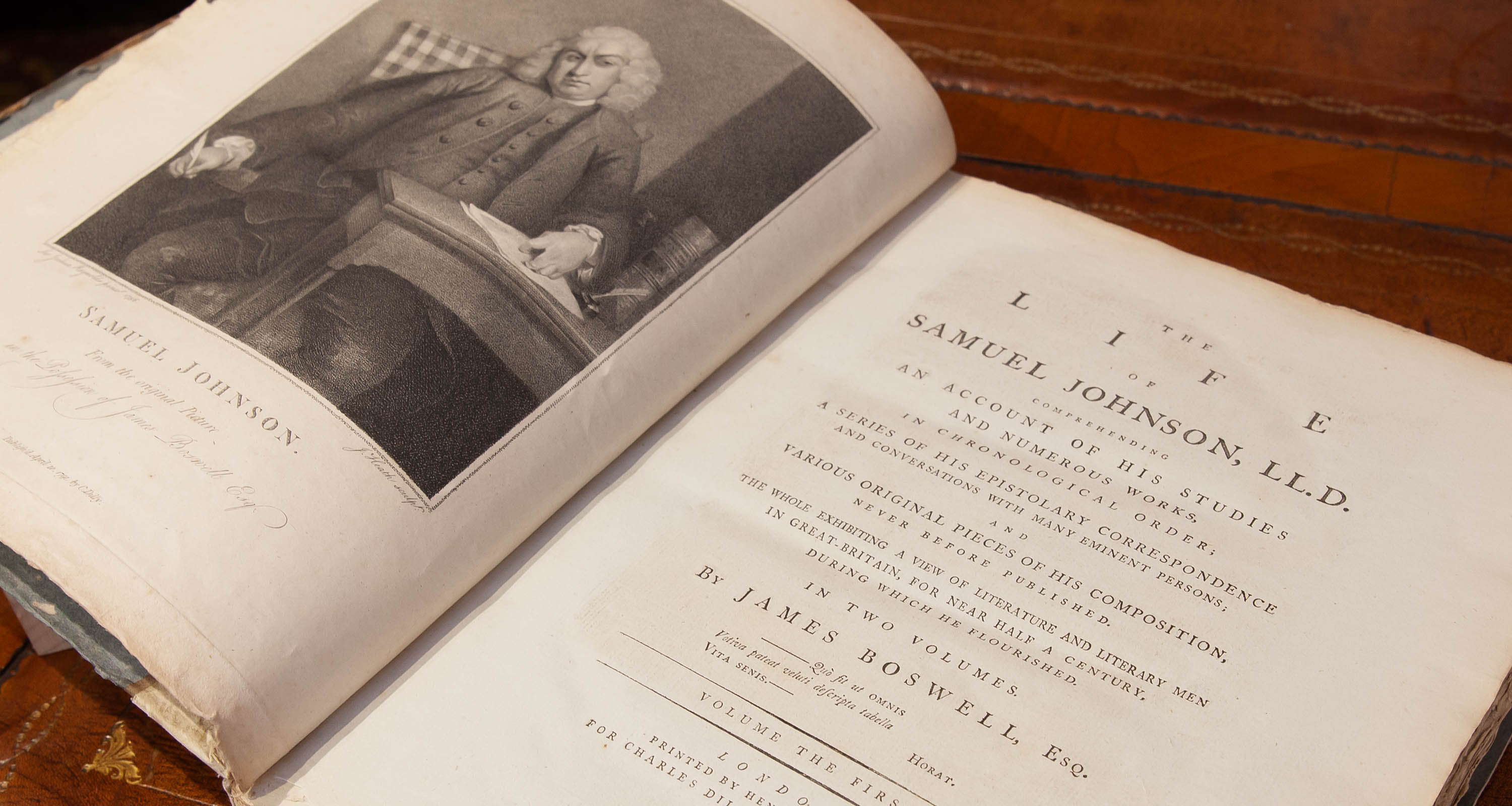 Highlight Image for The Life of Samuel Johnson, LL.D