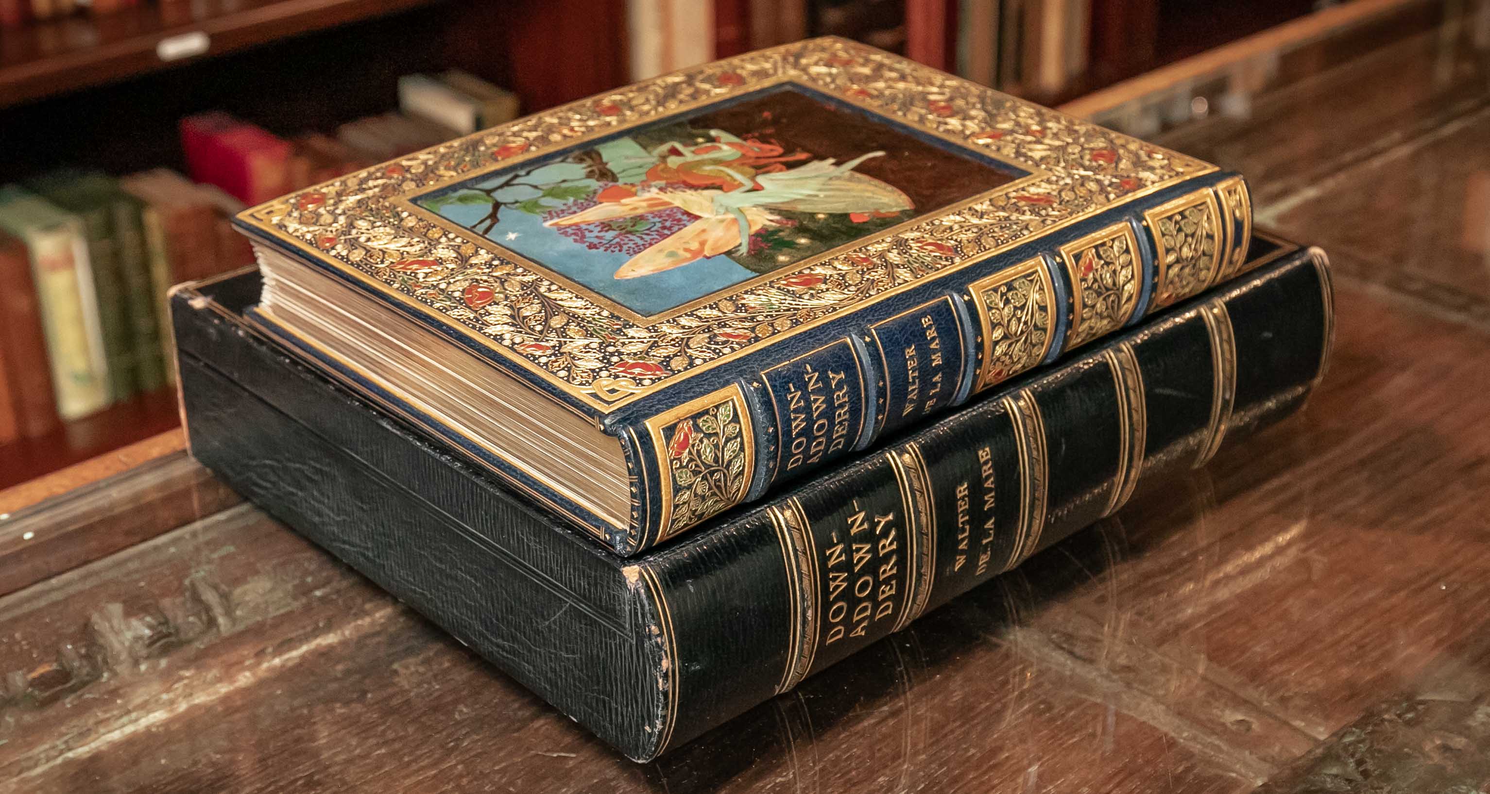 Down-Adown-Derry Inscribed first edition with manuscript poem | Fine ...