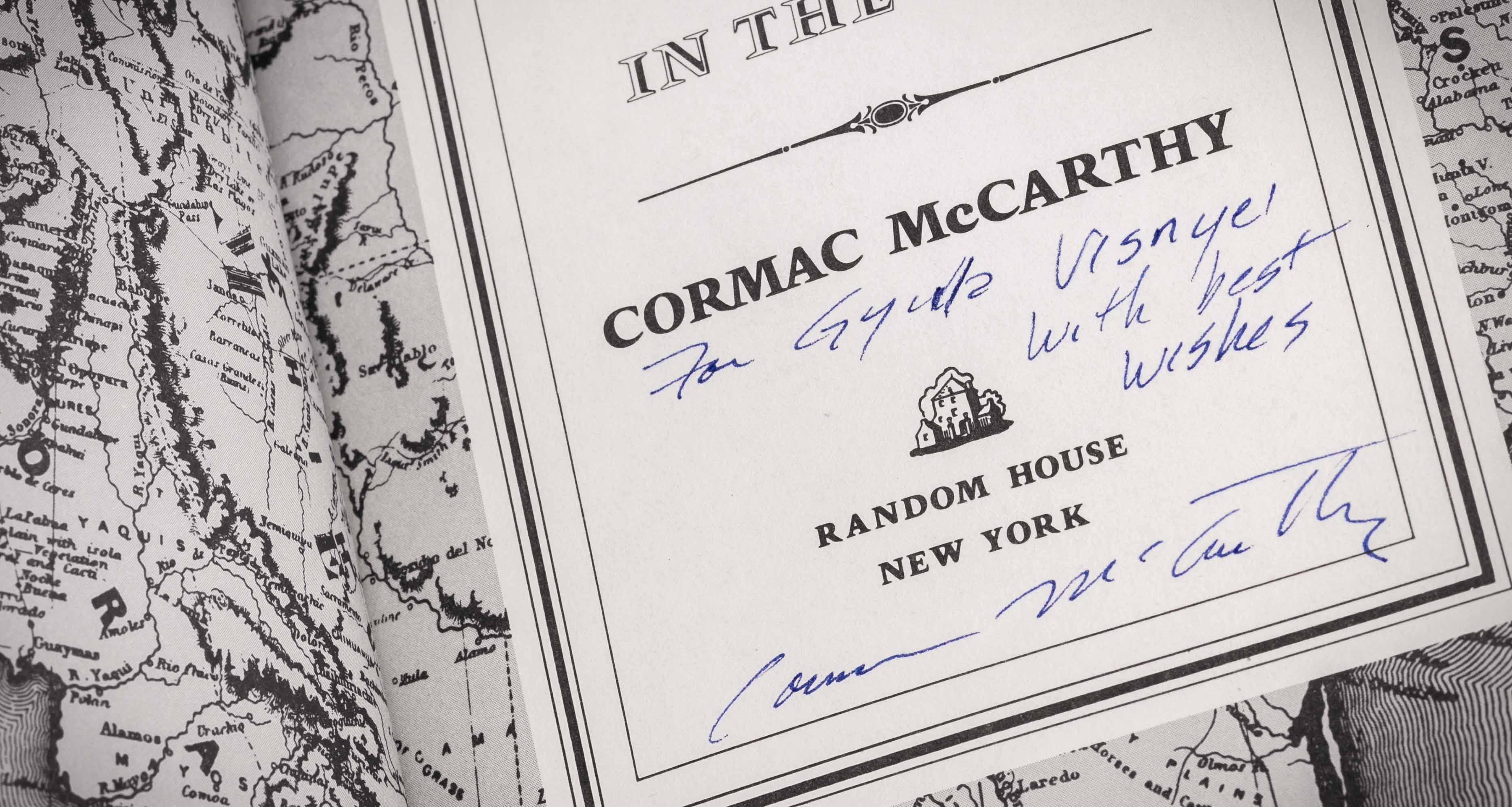 Highlight Image for Blood Meridian (Inscribed first edition