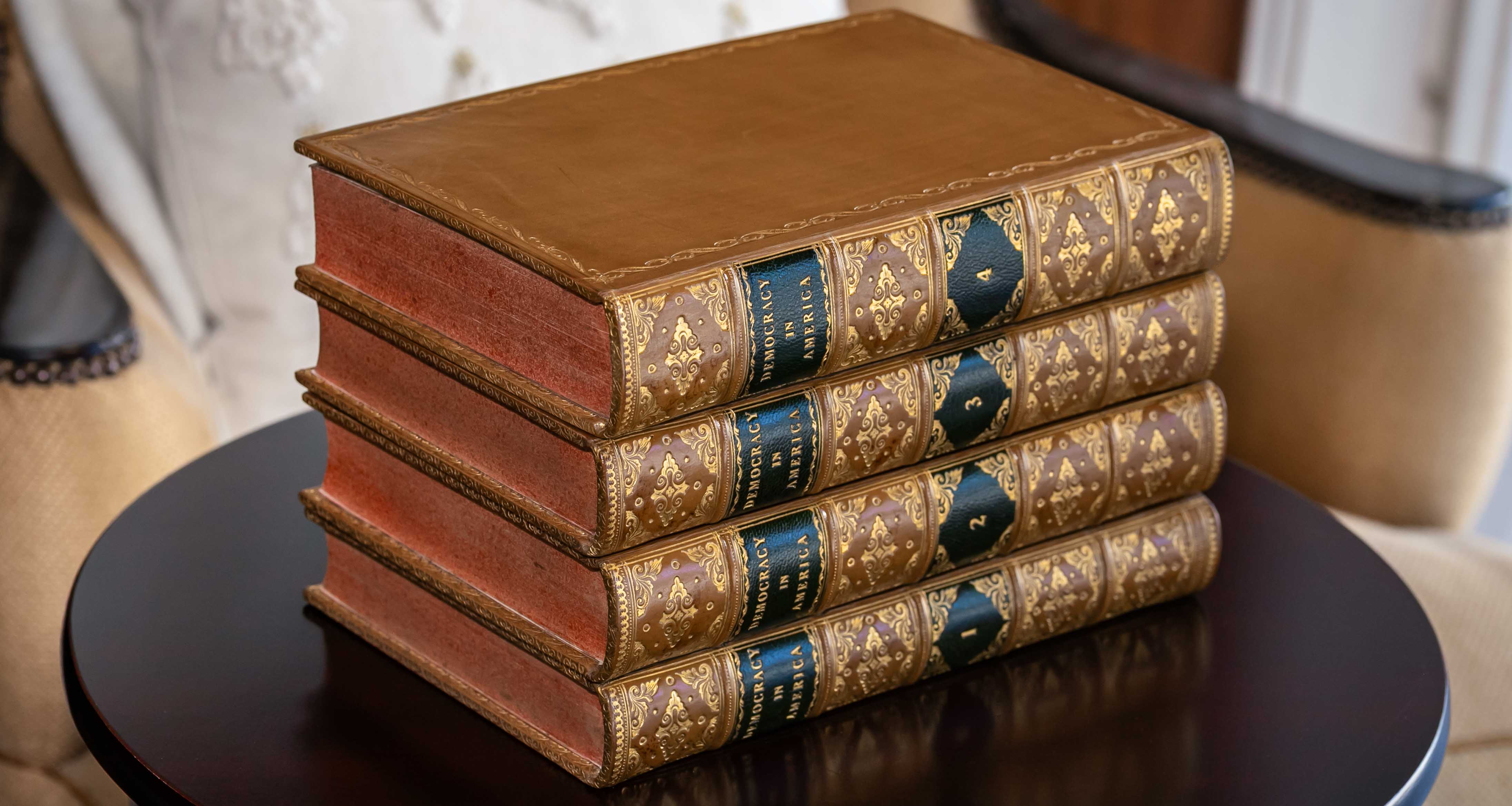 Highlight Image for Democracy in America [with] Democracy in America. Part the Second (in 4 vols