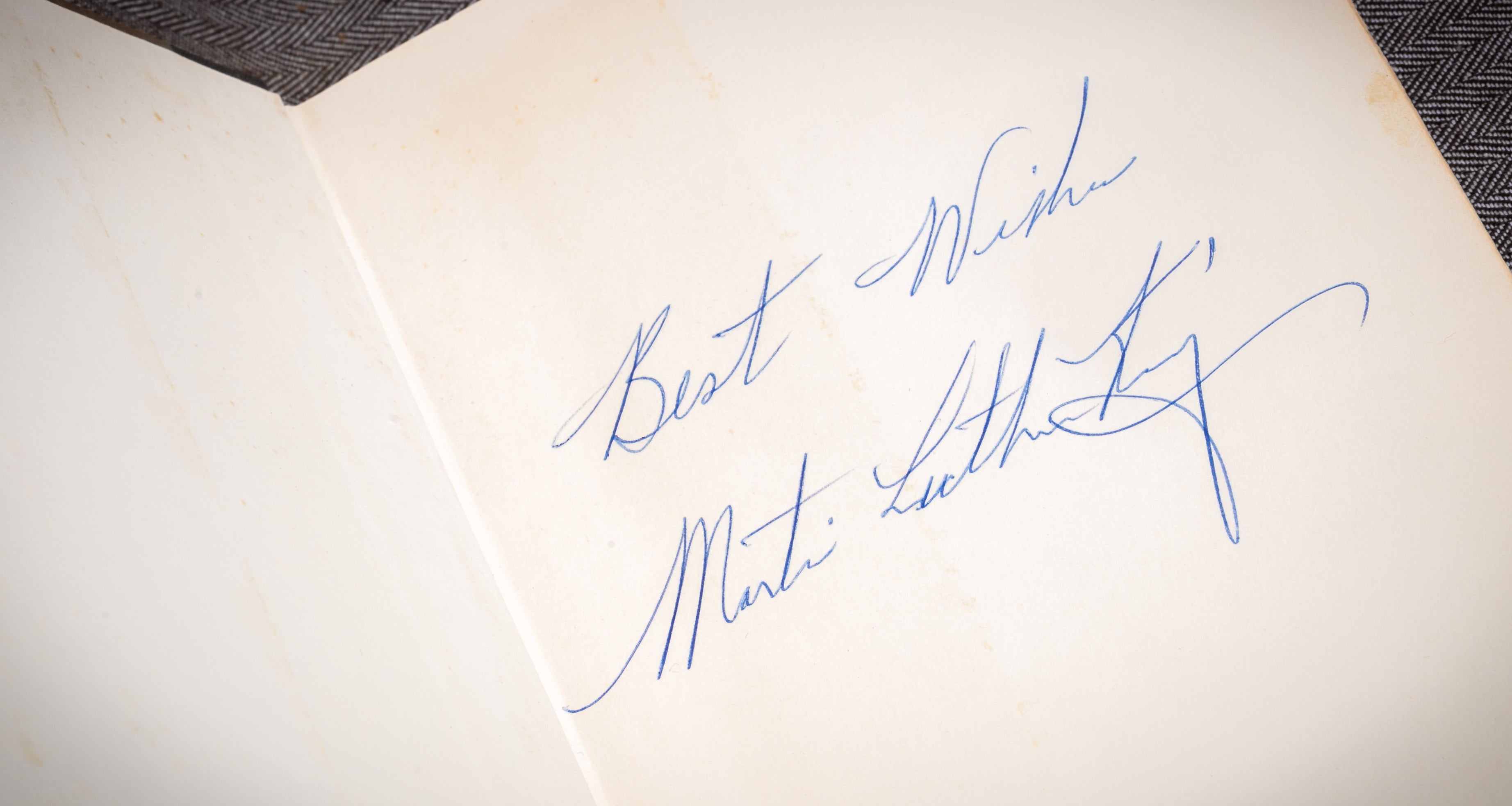 Highlight Image for Strength to Love (Inscribed first edition