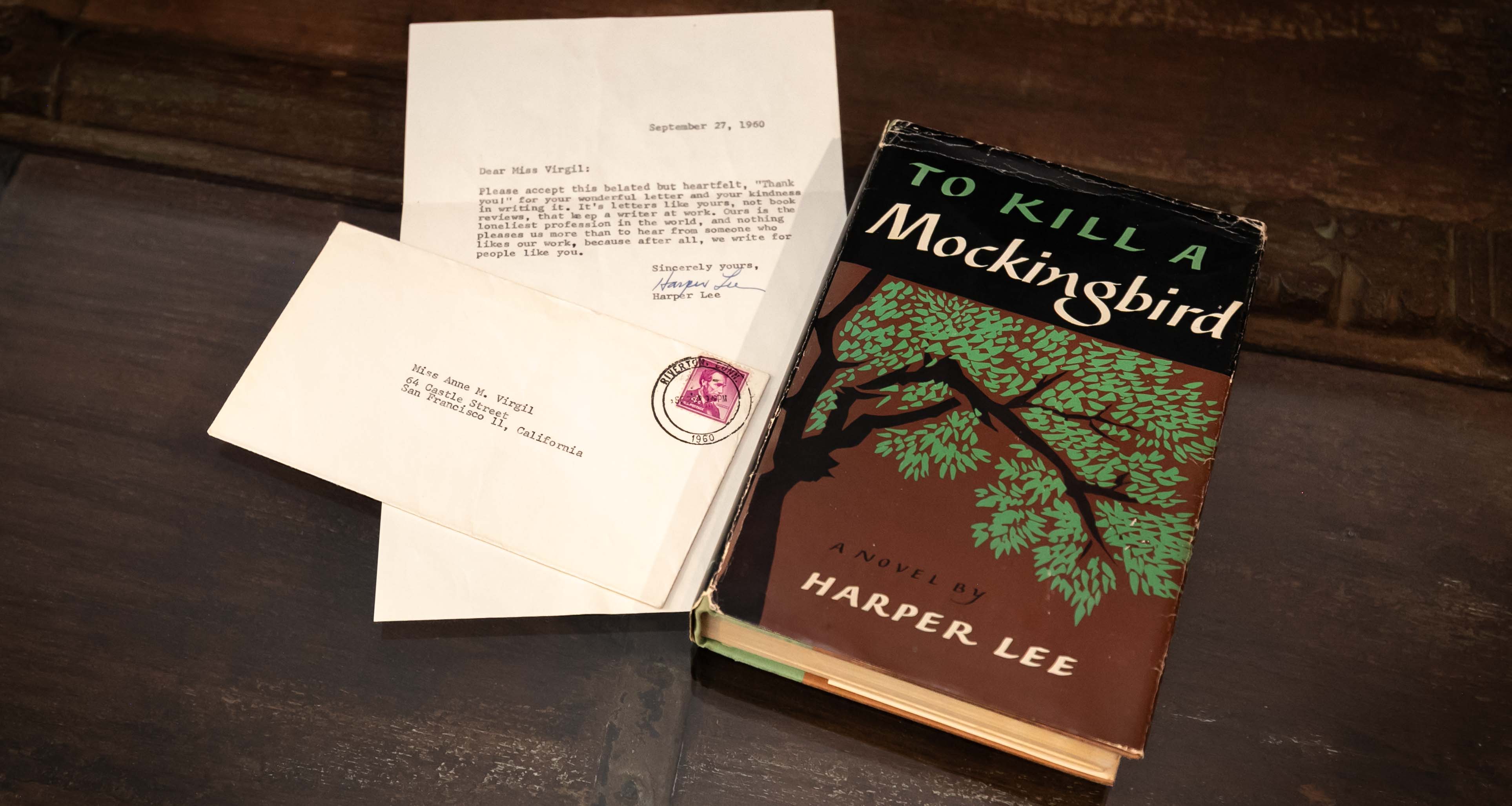 Highlight Image for To Kill a Mockingbird (with signed letter